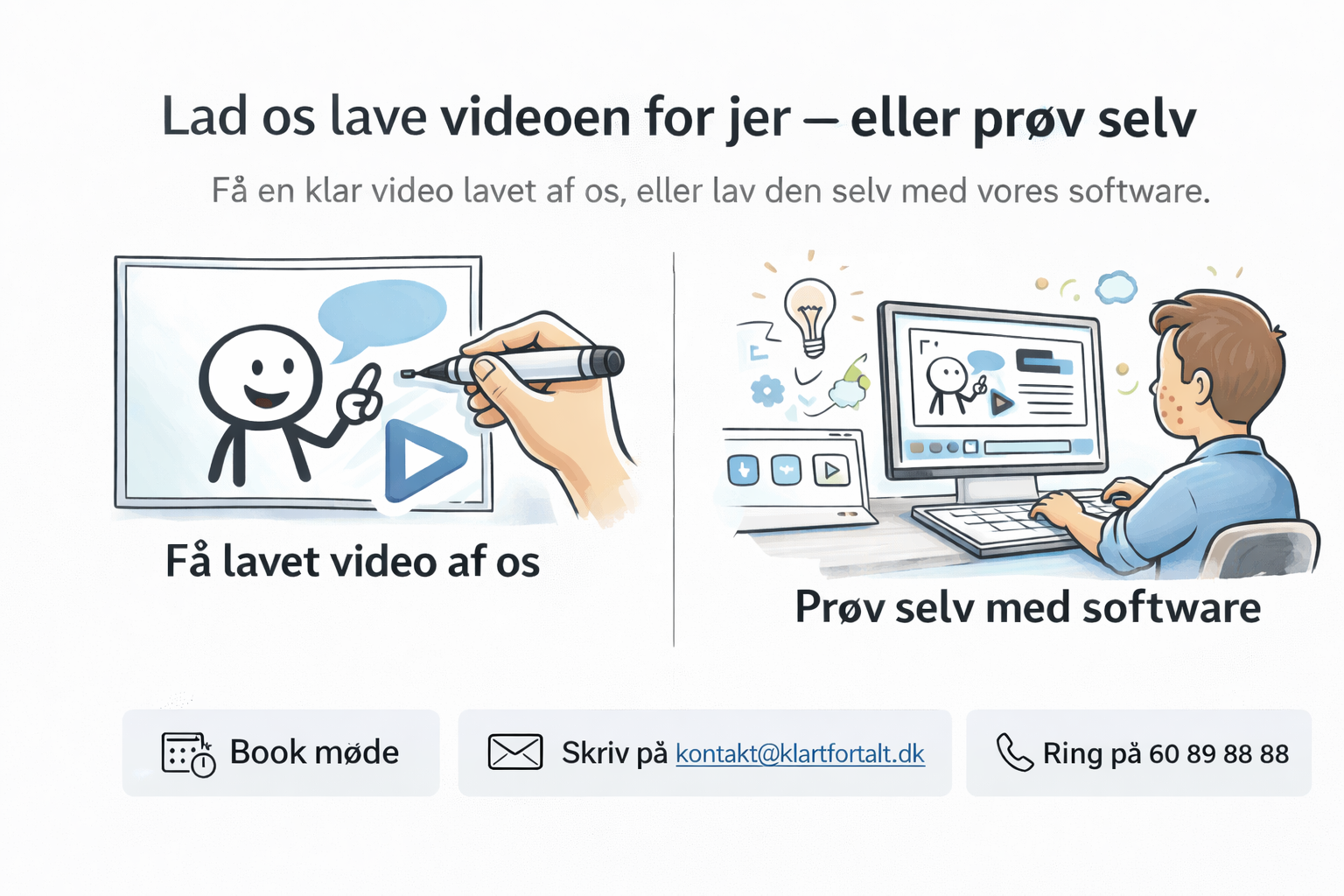 bille til hjemme side